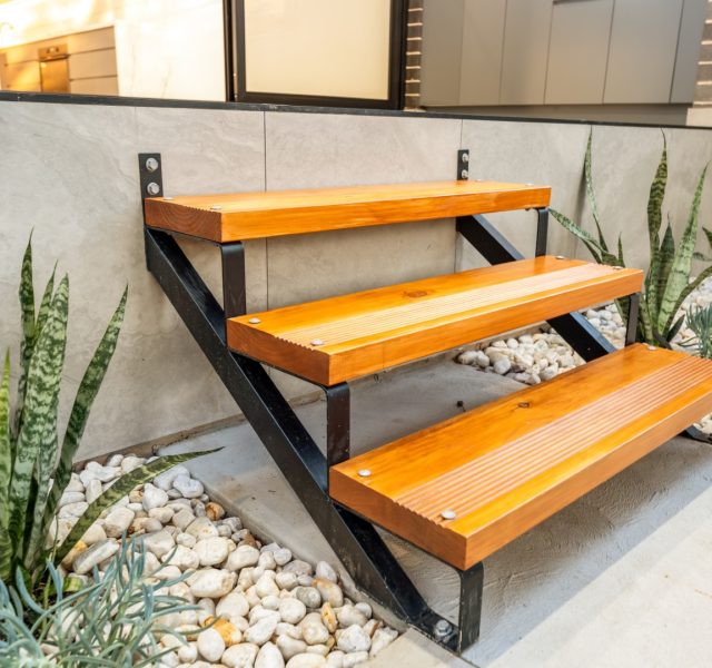 Architectural Stairs and Landscaping